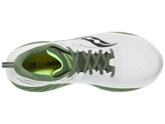 Saucony | Triumph 22 | Men's | White/Olivine