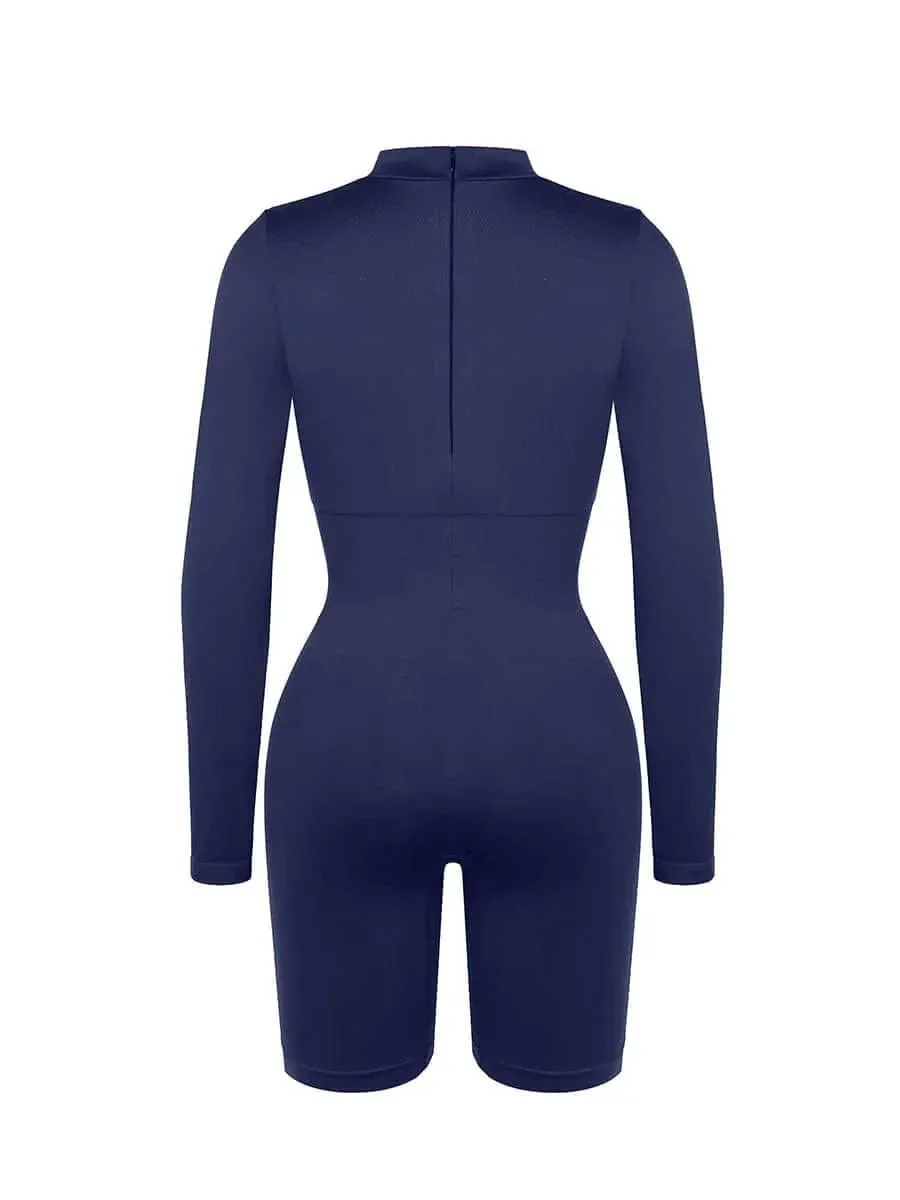 Seamless Body Sculpting Tummy Control Shapewear Bodysuit with Removable Cups