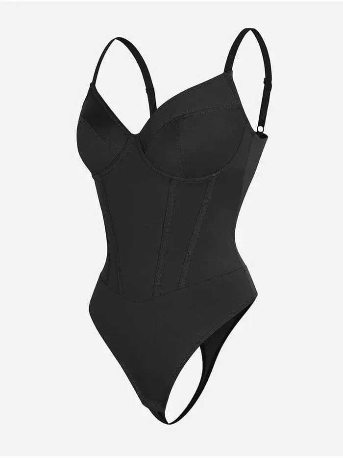 Shapewear Bodysuit with Built in Corset and Bra