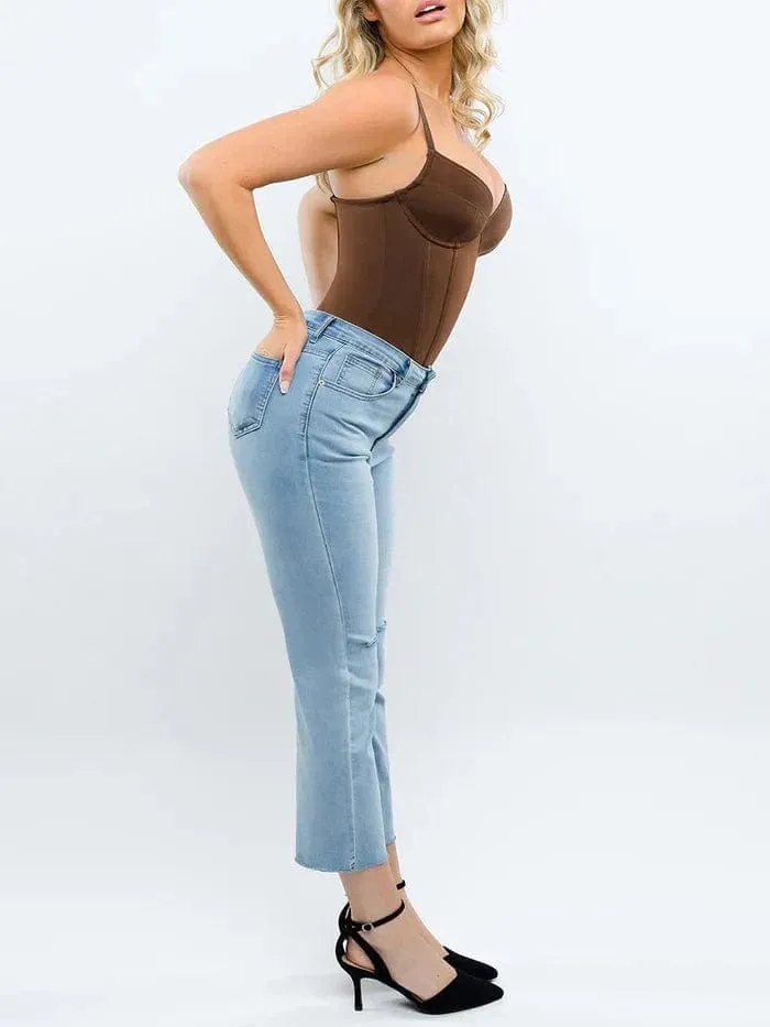 Shapewear Bodysuit with Built in Corset and Bra