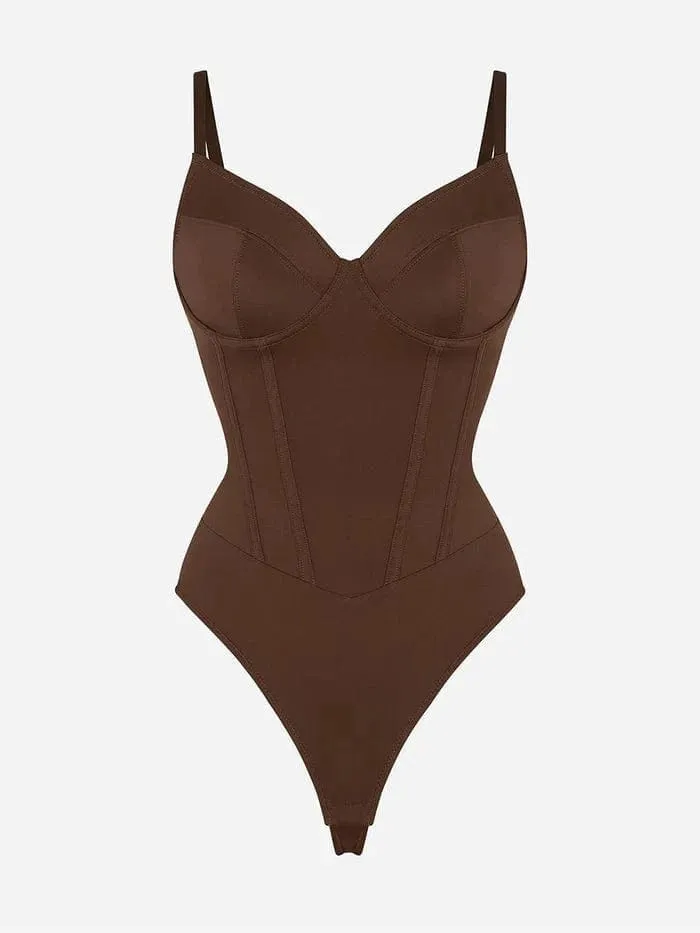 Shapewear Bodysuit with Built in Corset and Bra