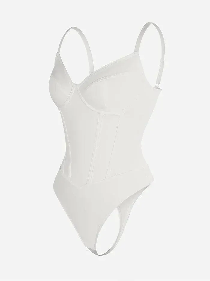 Shapewear Bodysuit with Built in Corset and Bra