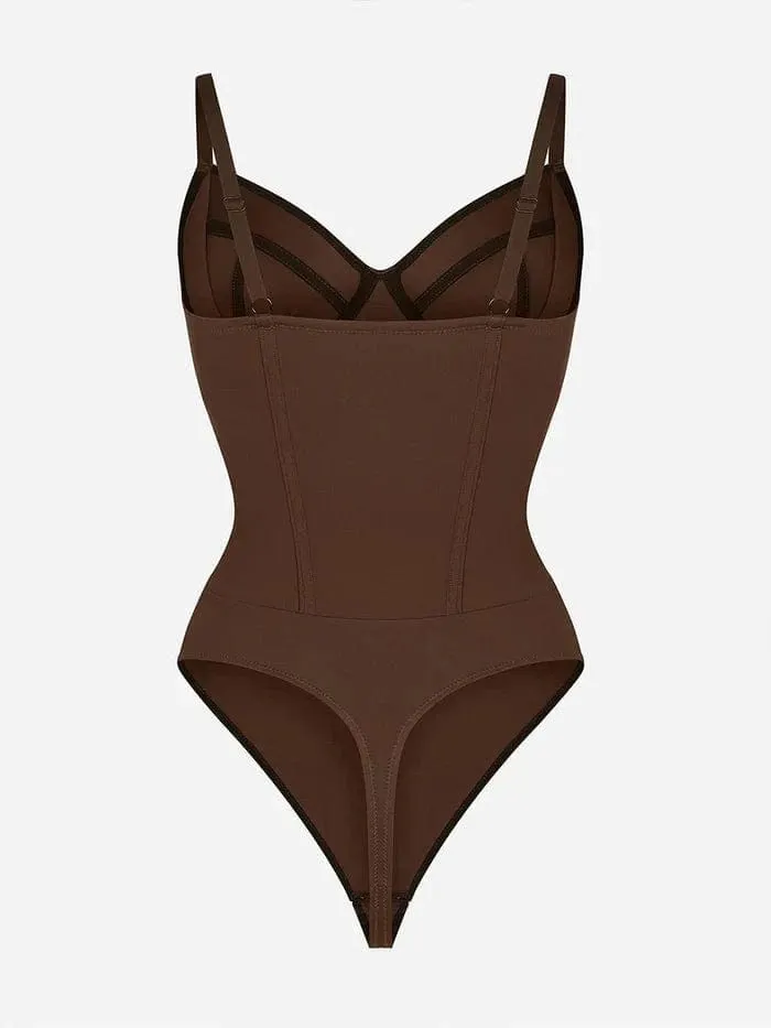 Shapewear Bodysuit with Built in Corset and Bra