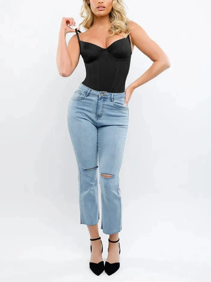Shapewear Bodysuit with Built in Corset and Bra