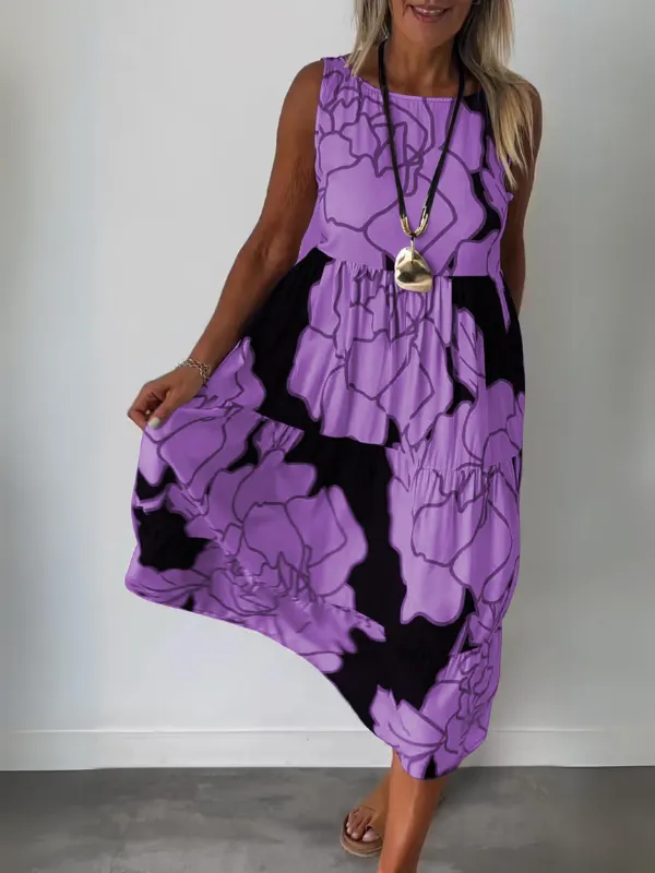 Sheryl | Stylish Floral Print Dress