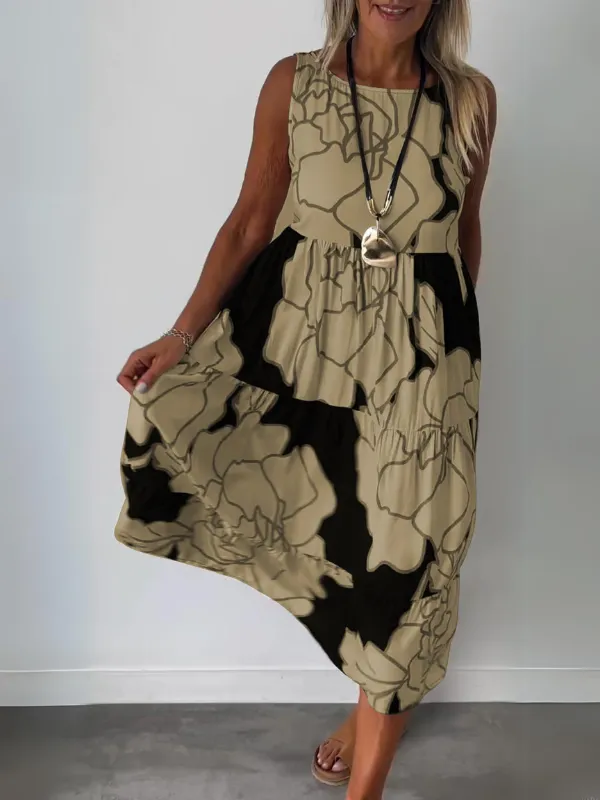 Sheryl | Stylish Floral Print Dress