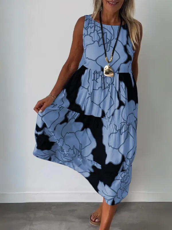 Sheryl | Stylish Floral Print Dress