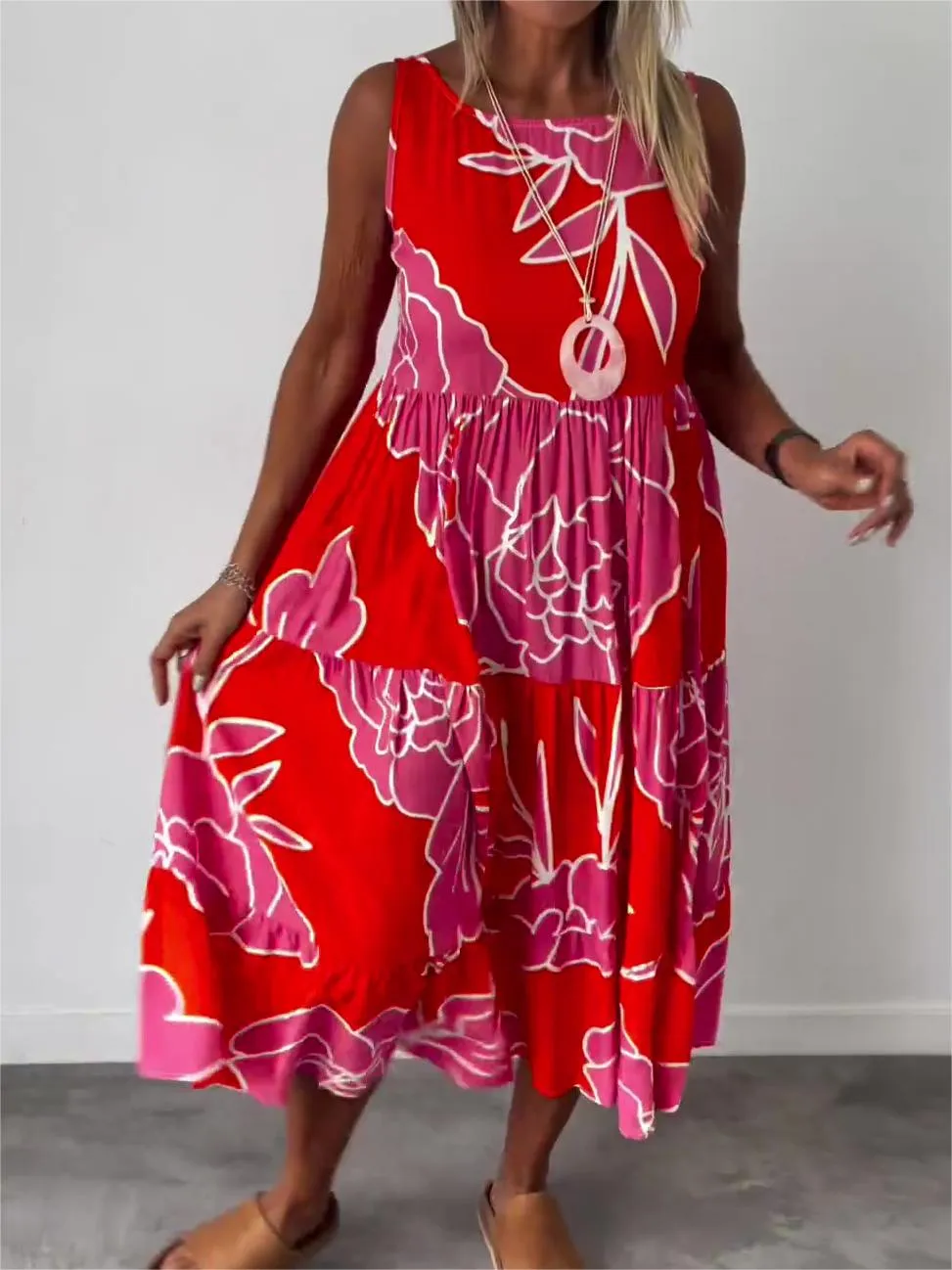 Sheryl | Stylish Floral Print Dress
