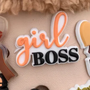 SHOE CHARMS - GIRL BOSS
