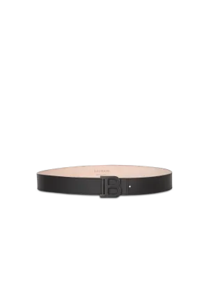 Smooth leather B-Belt