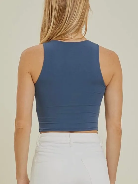 Smooth Move Cropped Tanks