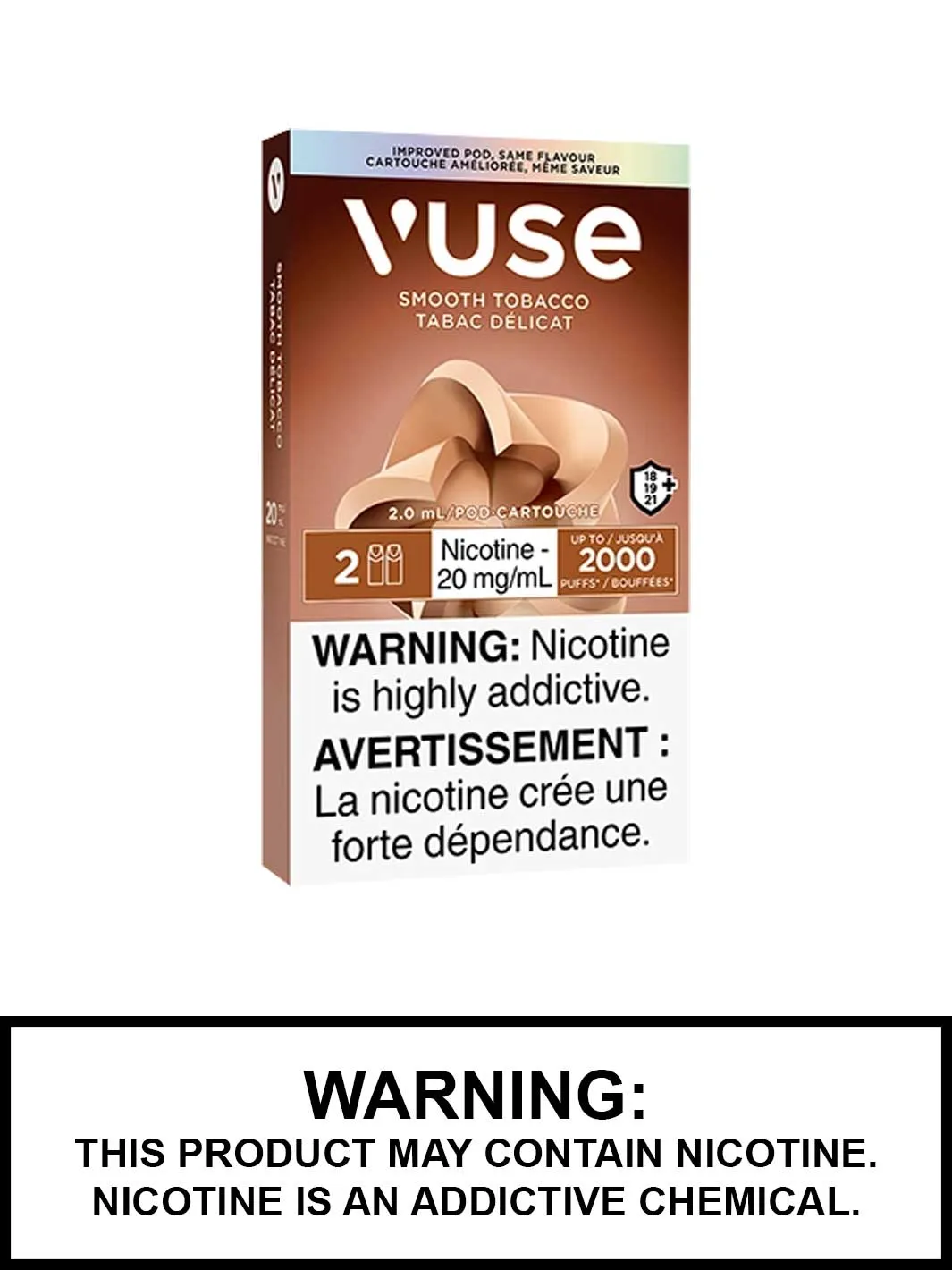 Smooth Tobacco Vuse Pods