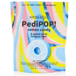 Spongelle Cotton Candy PediPOP! Pedi Buffer & Nail File