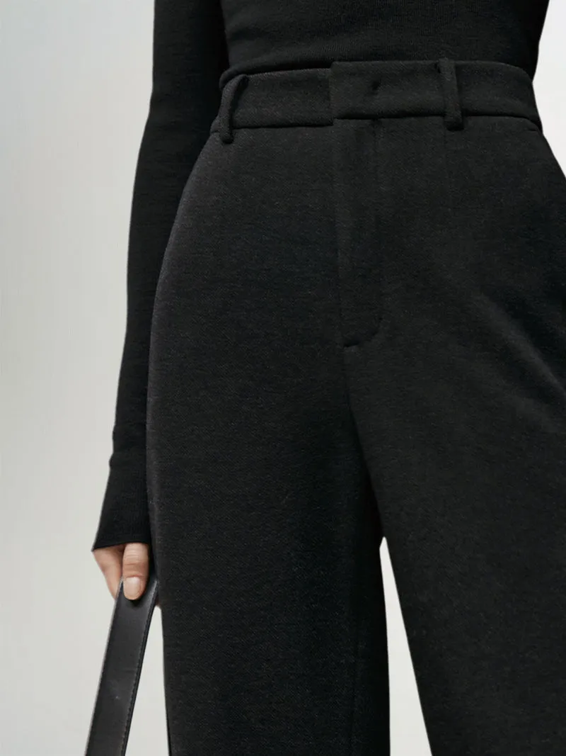 Straight Fit Comfy Trousers