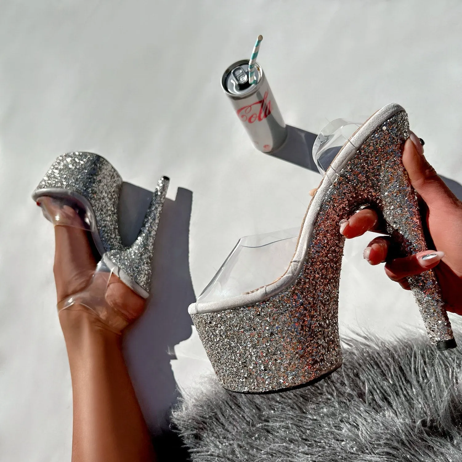 The Glitterati Xtra - Classic Stiletto - Monroe - 7 INCH - New 2024 Fit
