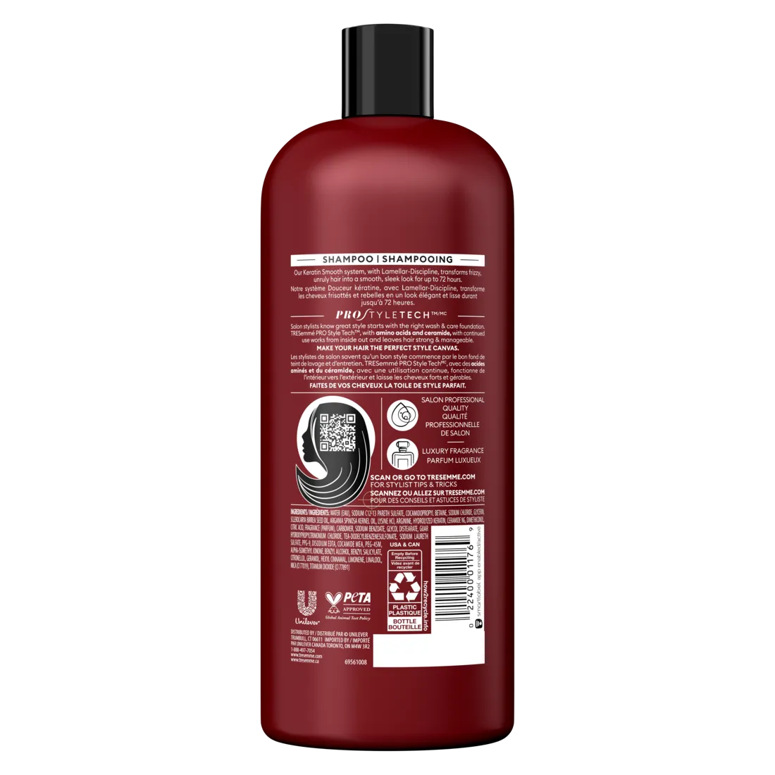 TRESemmé Shampoo Keratin Smooth 828ml