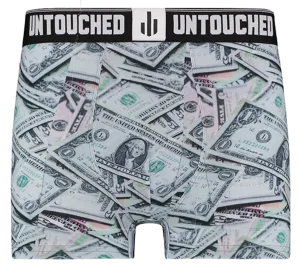 Untouched dollar boxer