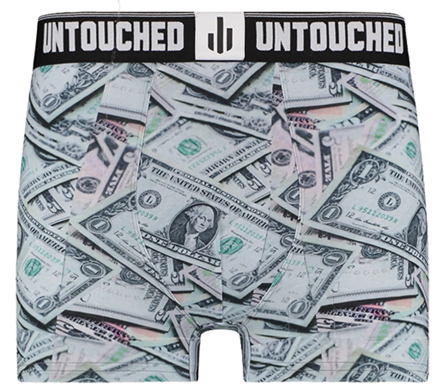 Untouched dollar boxer