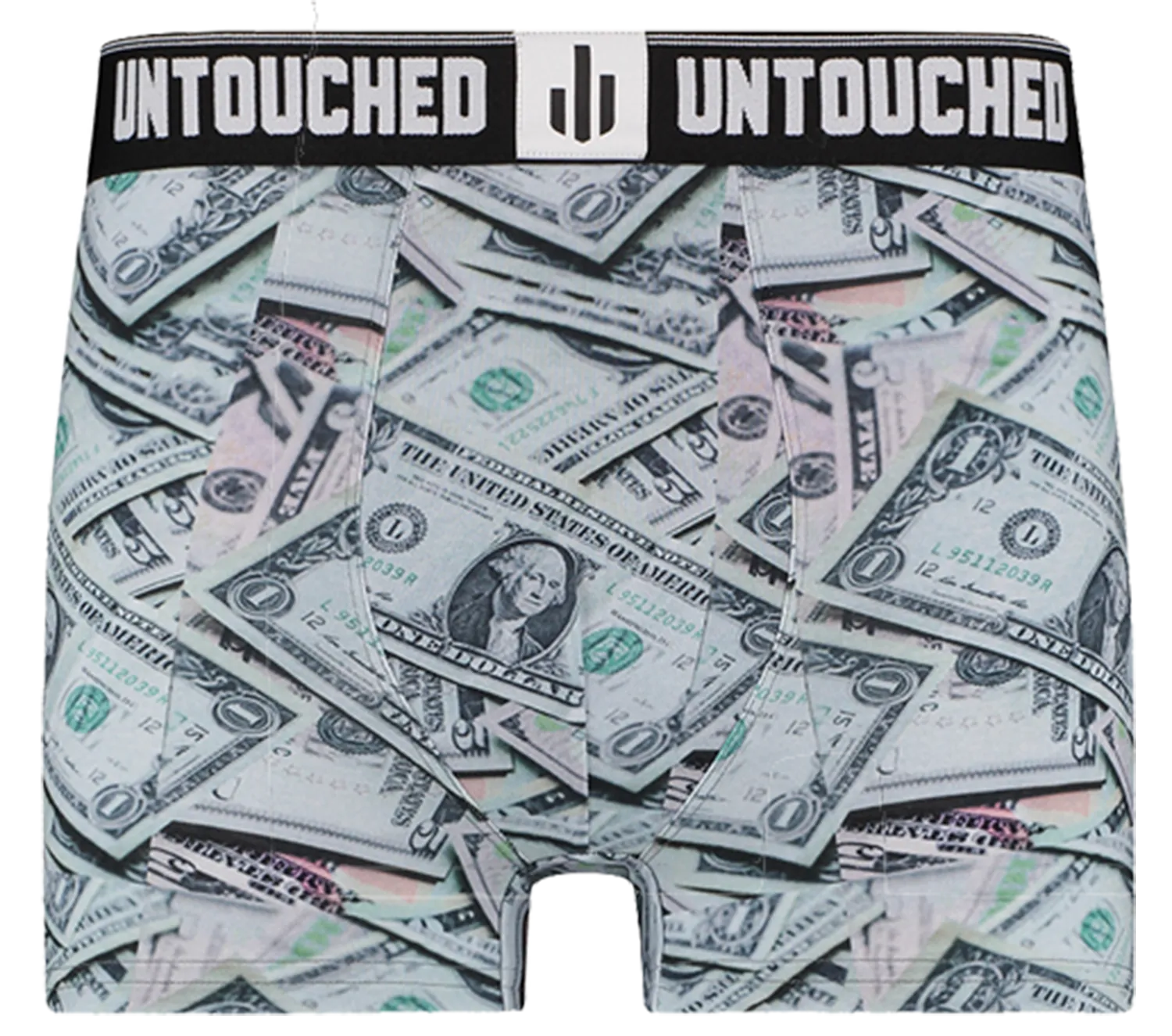 Untouched dollar boxer