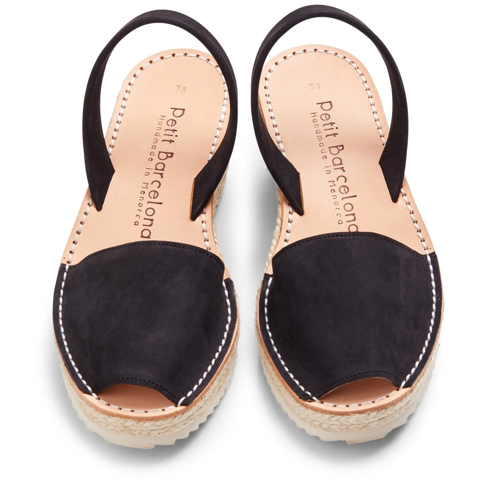 Wide Fit | Wedges | Black (Padded)