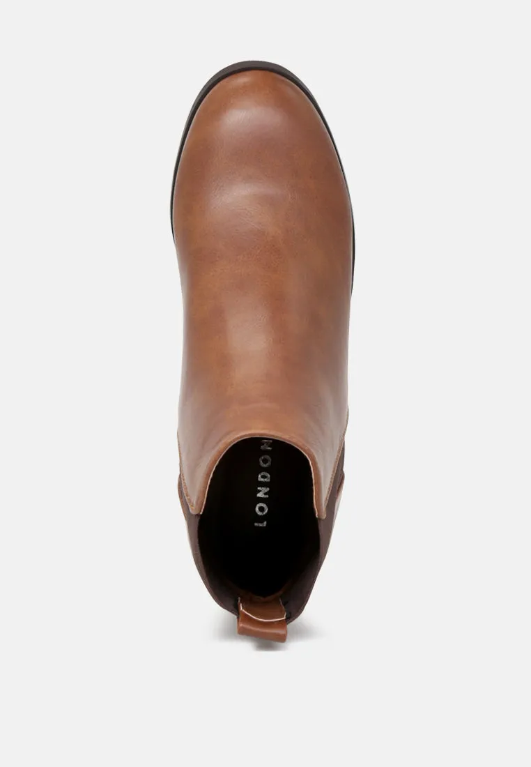 Womens Ankle Boots Low Heel