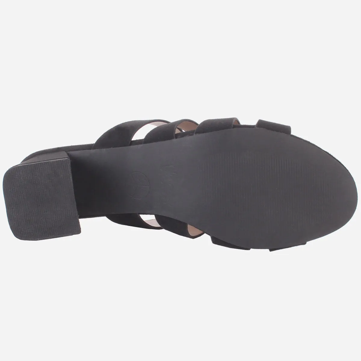 Womens "CHANTRIA" Open Toe Block Heel Sandals