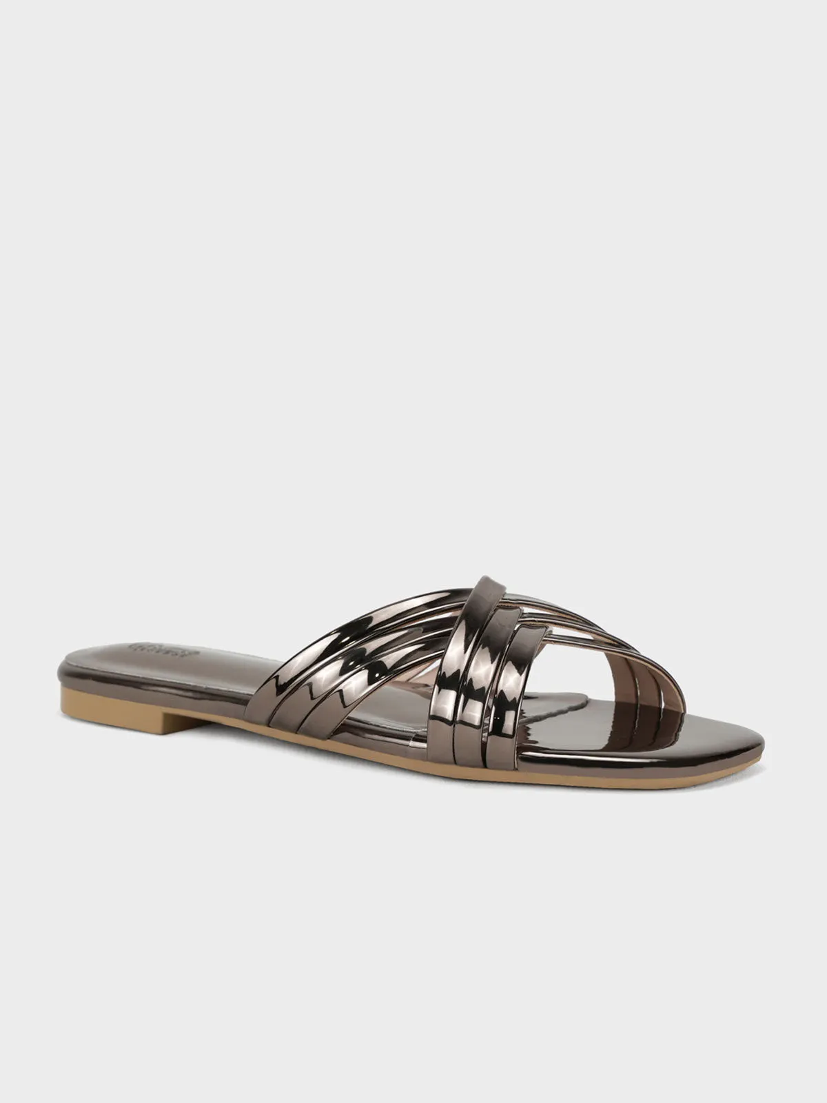 Women's "PHOSIN" Crisscross Strappy Slippers